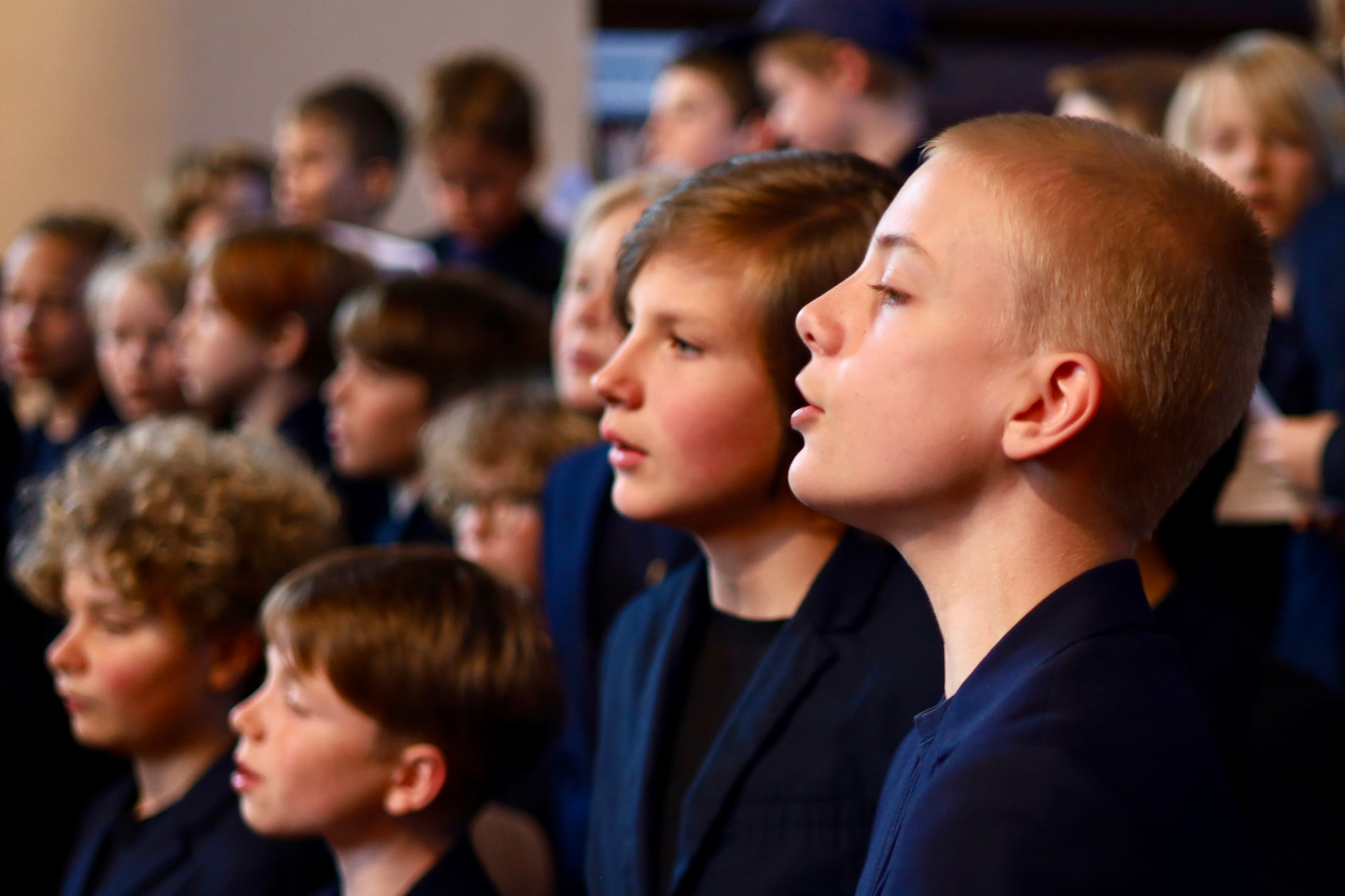 Sangere i profil under konsert